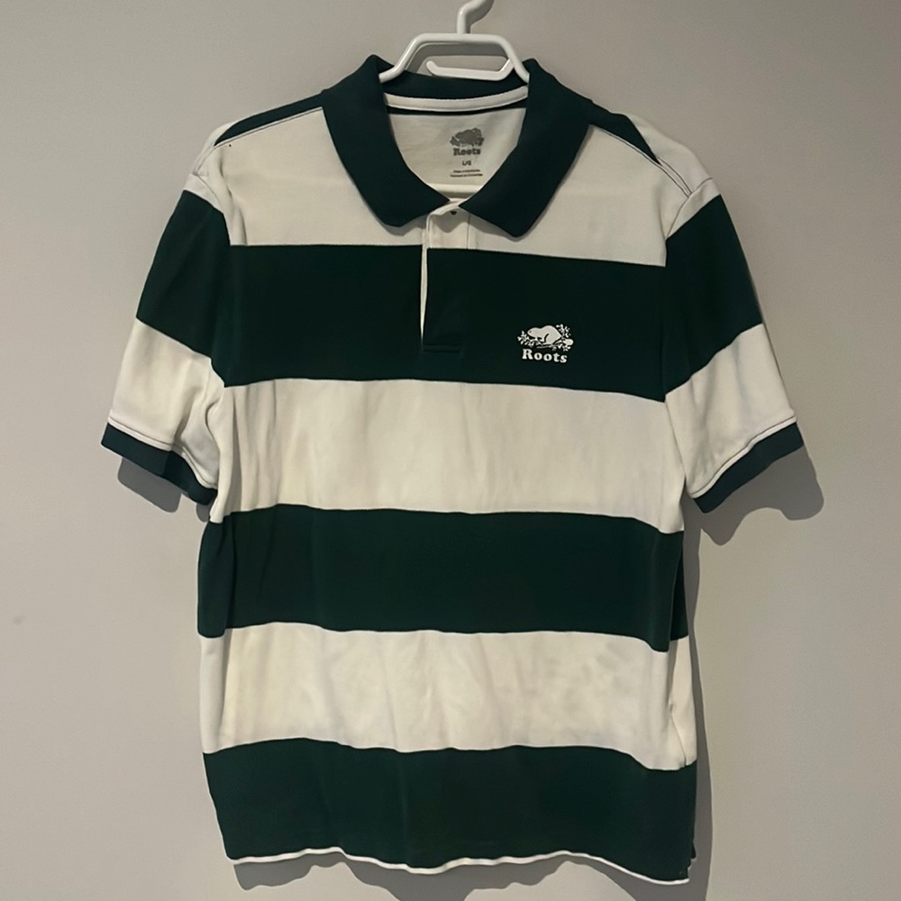 Roots Button Up Tee